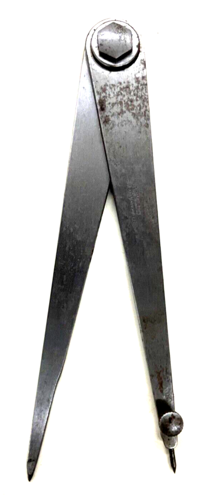 LUFKIN TOOLS 6” FIRM JOINT DIVIDER COMPASS, USA