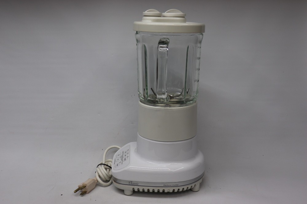 KitchenAid KSB3WH Blender 40oz Cup Glass Pitcher White