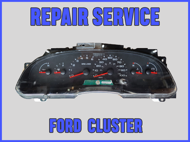 2004-2008 FORD E150 E250 E350 E450 INSTRUMENT CLUSTER REPAIR SERVICE