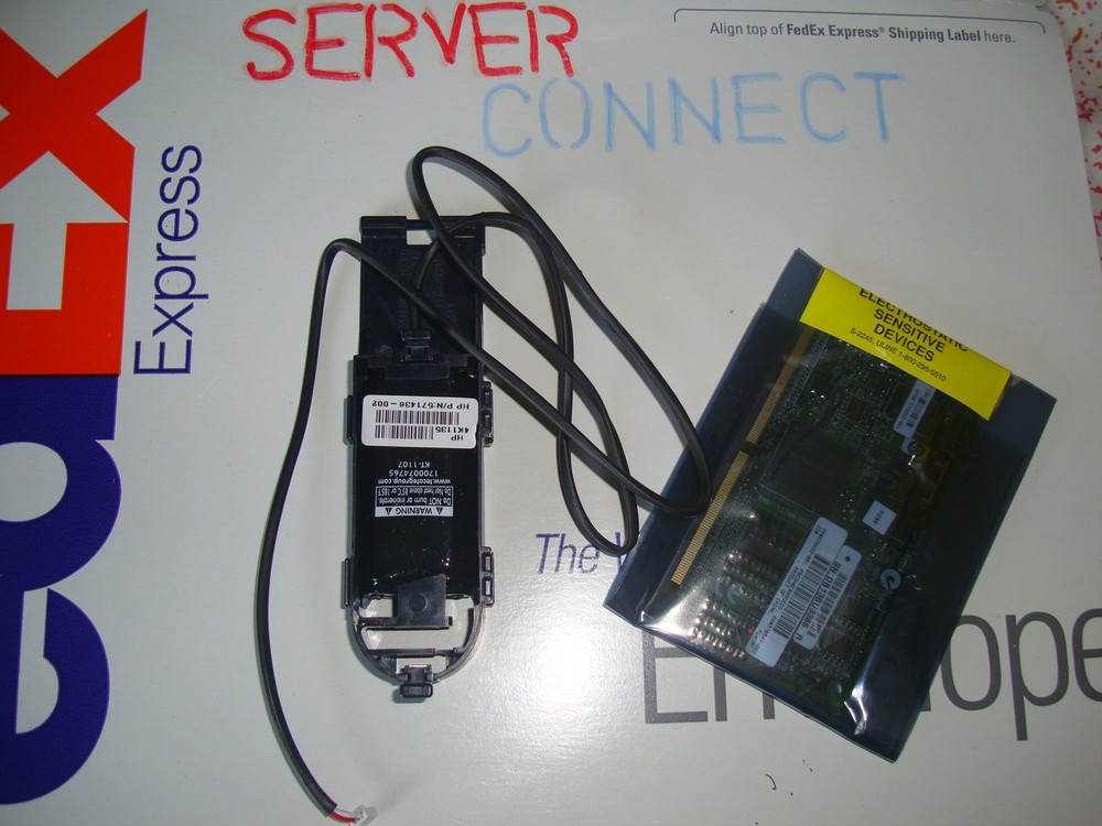 534916-b21 HP 512MB FLASH BACKED WRITECACHE / CONTROLLER CARD 578882-001