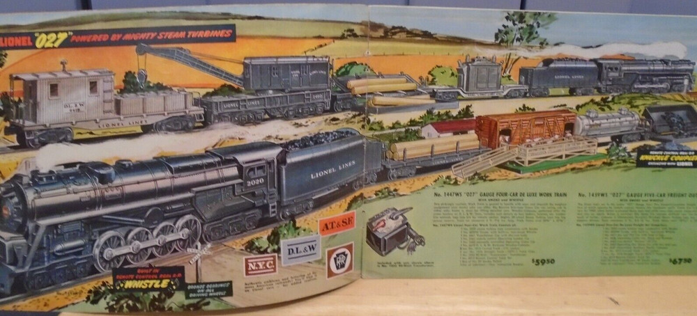 ORIGINAL LIONEL 1949 CATALOG