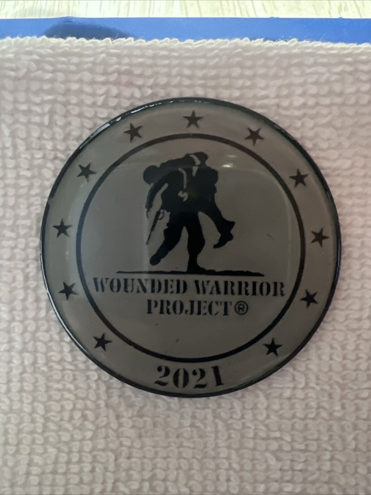 2021 -WOUNDED WARRIOR PROJECT EXCULSIVE - Challenge Coin Token