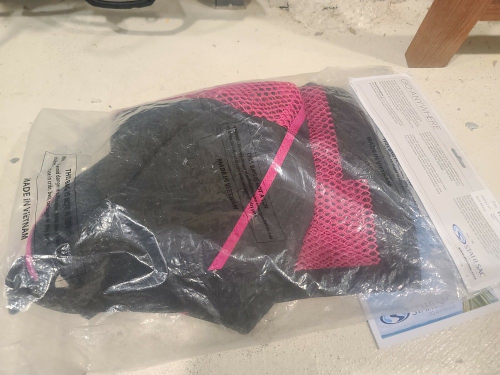 BVI Mesh Back Pack Pink