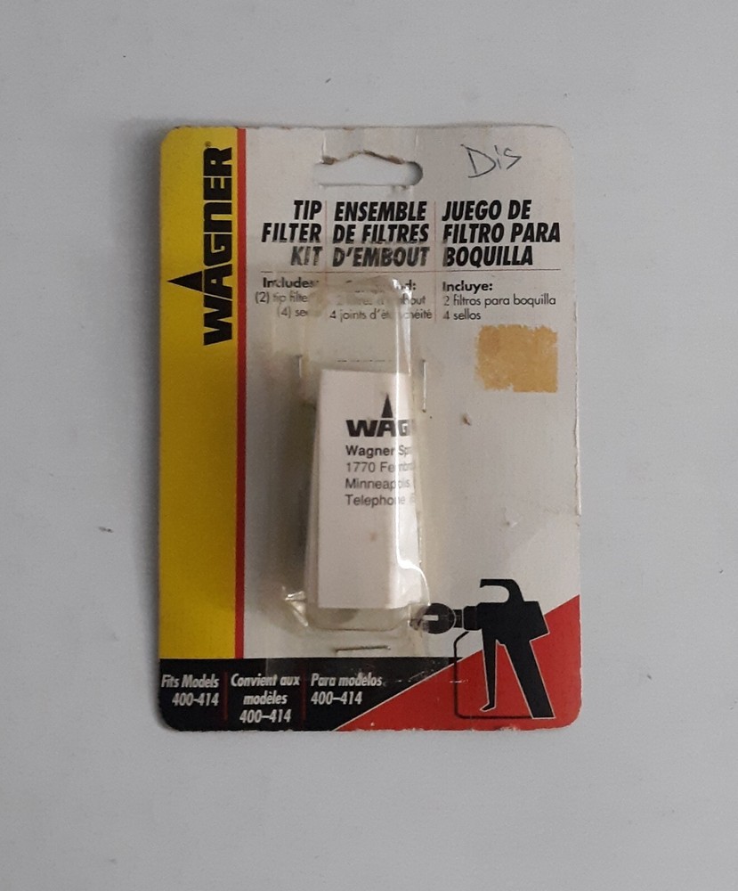 wagner tip filter Kit Fits Models 400- 414.
