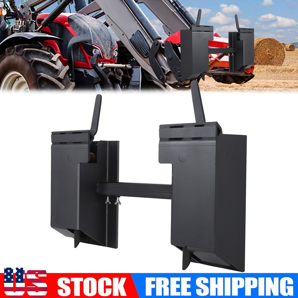 4000LBS Skid Steer Quick Tach Conversion Adapter Plate Attachment For Universal