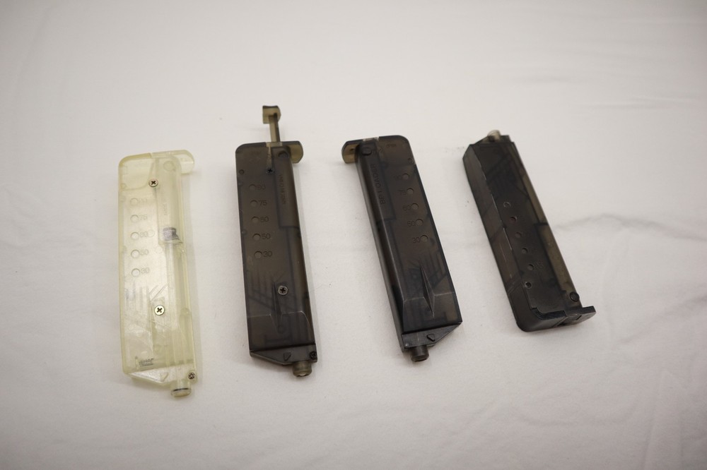 ASS. OF (4)AIRSOFT BB LOADERS ***UNTESTED/AS-IS***