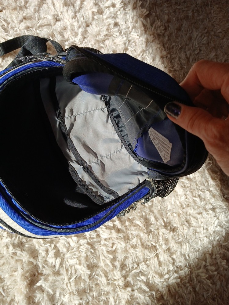Blue Kielty Grommet Backpack Excellent Condition !