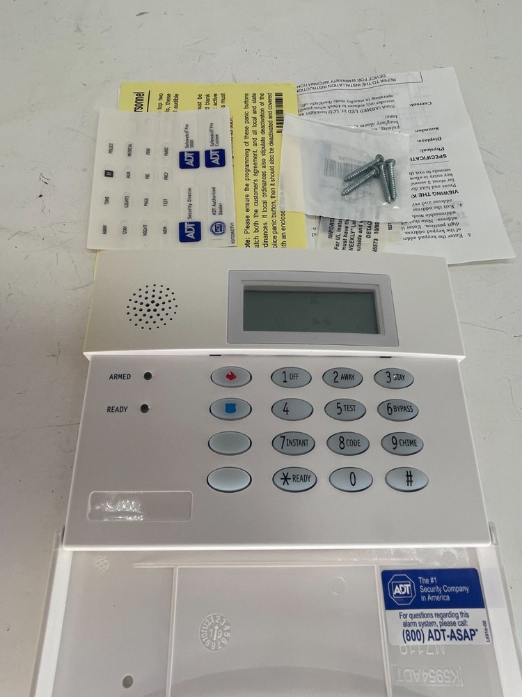 ADT Security System Lot – Keypad, Control Board, Sounder, Modules #3