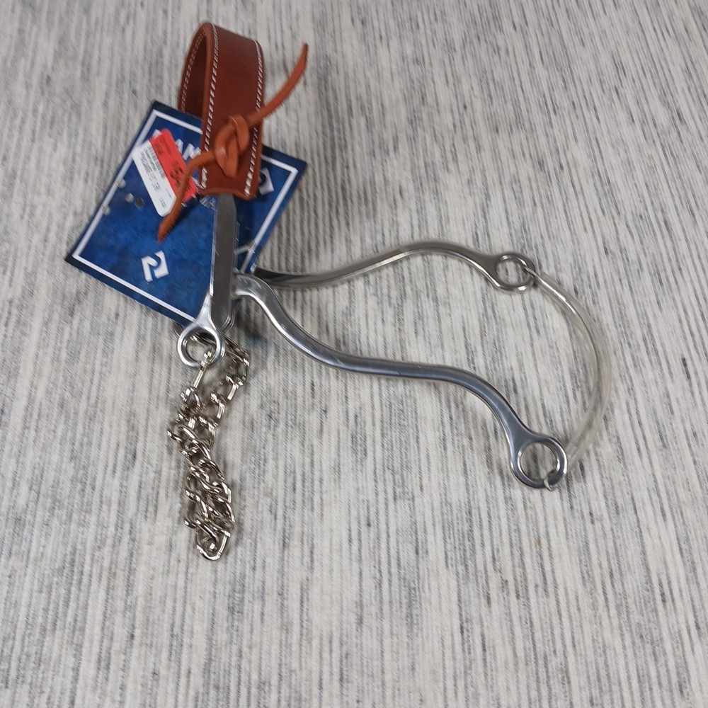 CIRCLE Y Mechanical Hackamore Leather Bit (DR056)