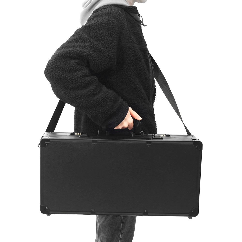 Barber Stylist Suitcase Carrying Case Box For Clippers Trimmers Scissors Combs