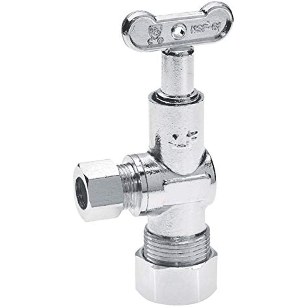 B & K 190-032lk Proline Angle Valve, Chrome-Plated