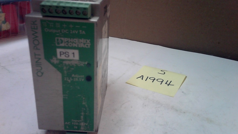 PHOENIX CONTACT 100-240VAC/24DC-5 POWER
