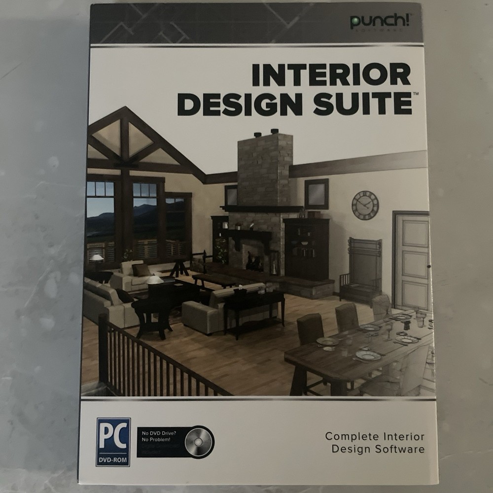 PUNCH! SOFTWARE Interior Design Suite Software!