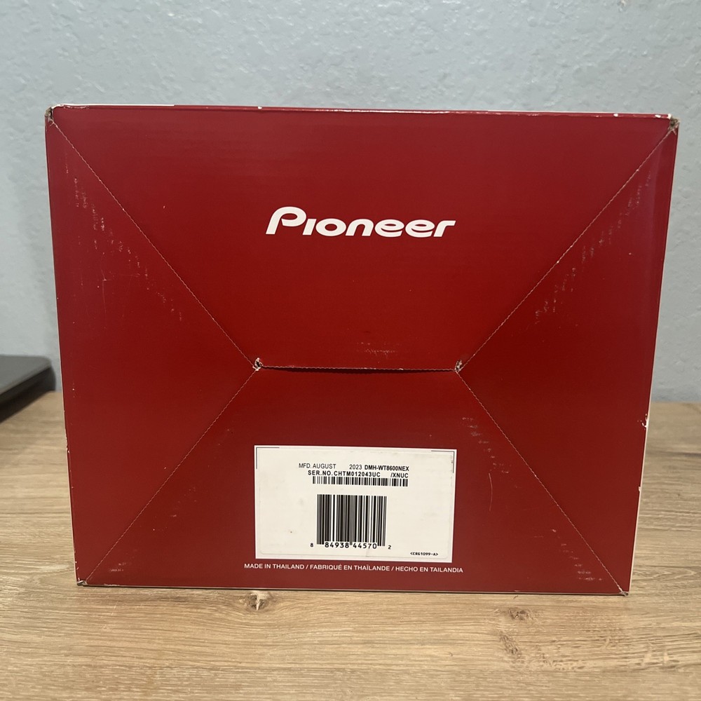 Pioneer 10.1’ DMH-WT8600NEX Bluetooth Floating Digital Multimedia Receiver