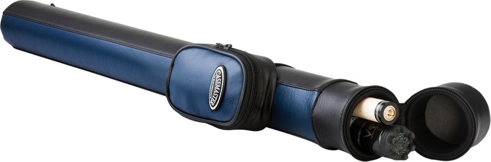 Compact Q-Vault Supreme Hard Case for 2-Piece Billiard Cue - Adjustable Strap