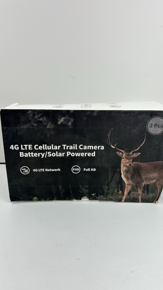 SEHMUA 4G Cellular Trail Camera - Battery / Solar Powered