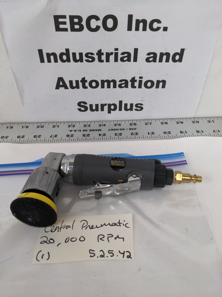CENTRAL PNEUMATIC 20,000 RPM MAX