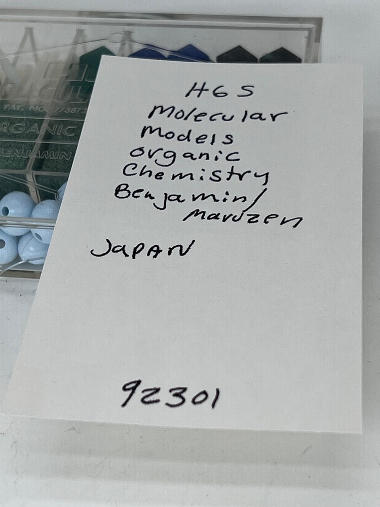 Molecular Structure Model Kit Organic Chemistry 654042 Build Structure HGS