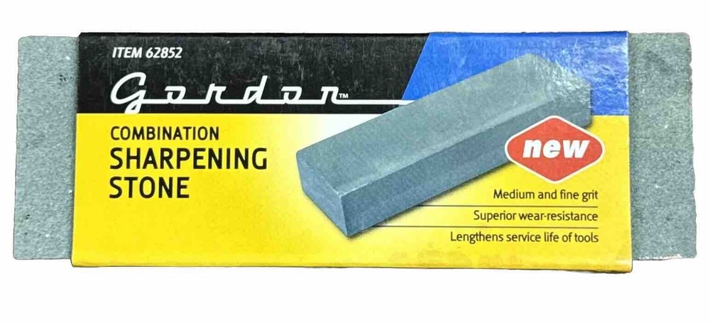 Gordon 6 Inch Dual Grit Combination Sharpening Stone