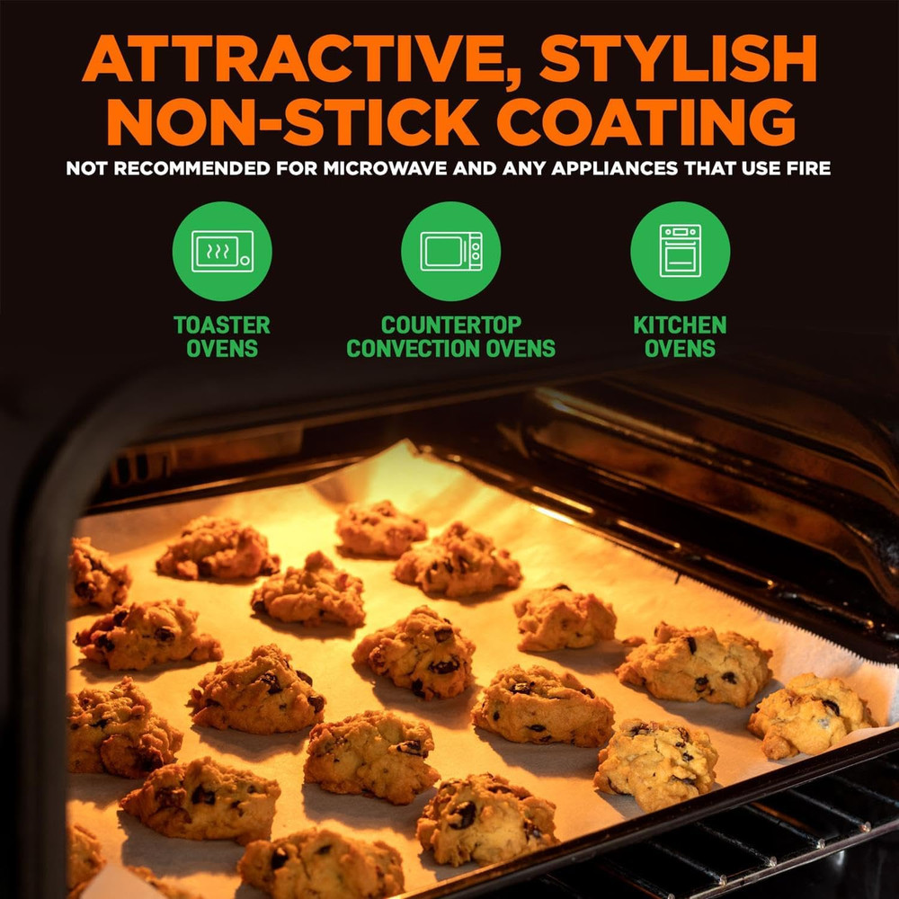 Non Stick Baking Sheets, Cookie Pan Aluminum Bakeware, Professional Quality Kitc