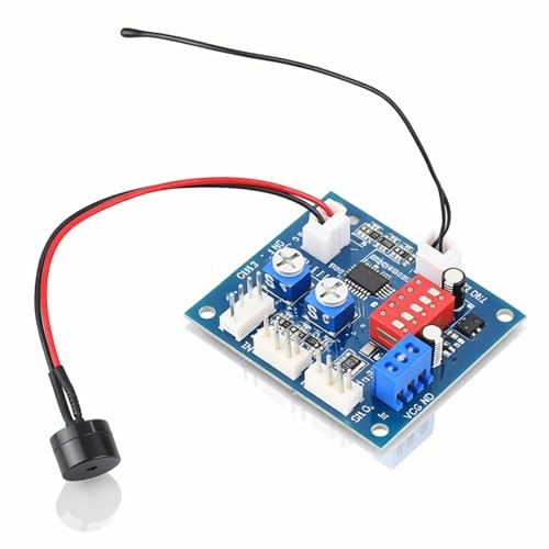 DC 12V Speed Controller Module, PWM Fan Speed Controller Module Four Wire PC