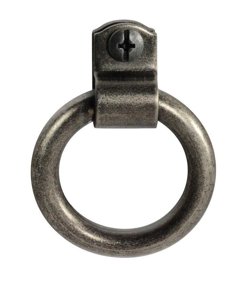 1-3/4" Montgomery Ring Pull Antique Pewter