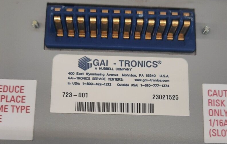 GAI-TRONICS 723-001 REMOTE HANDSET / SPEAKER AMPLIFIER