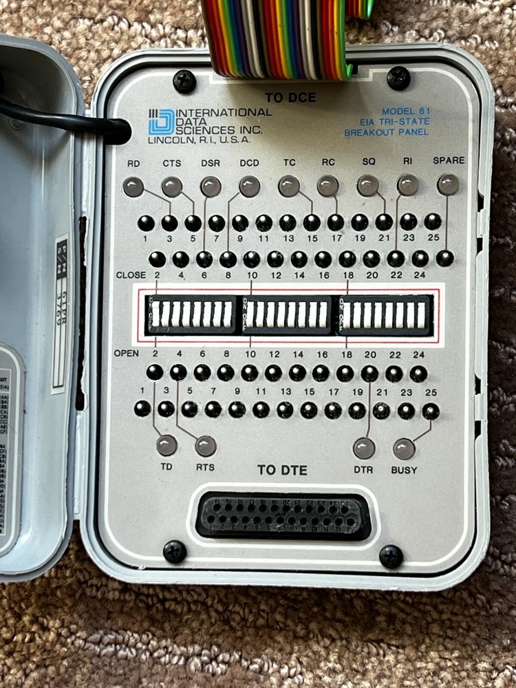 IDS MODEL 61 TRI-STATE BREAKOUT BOX