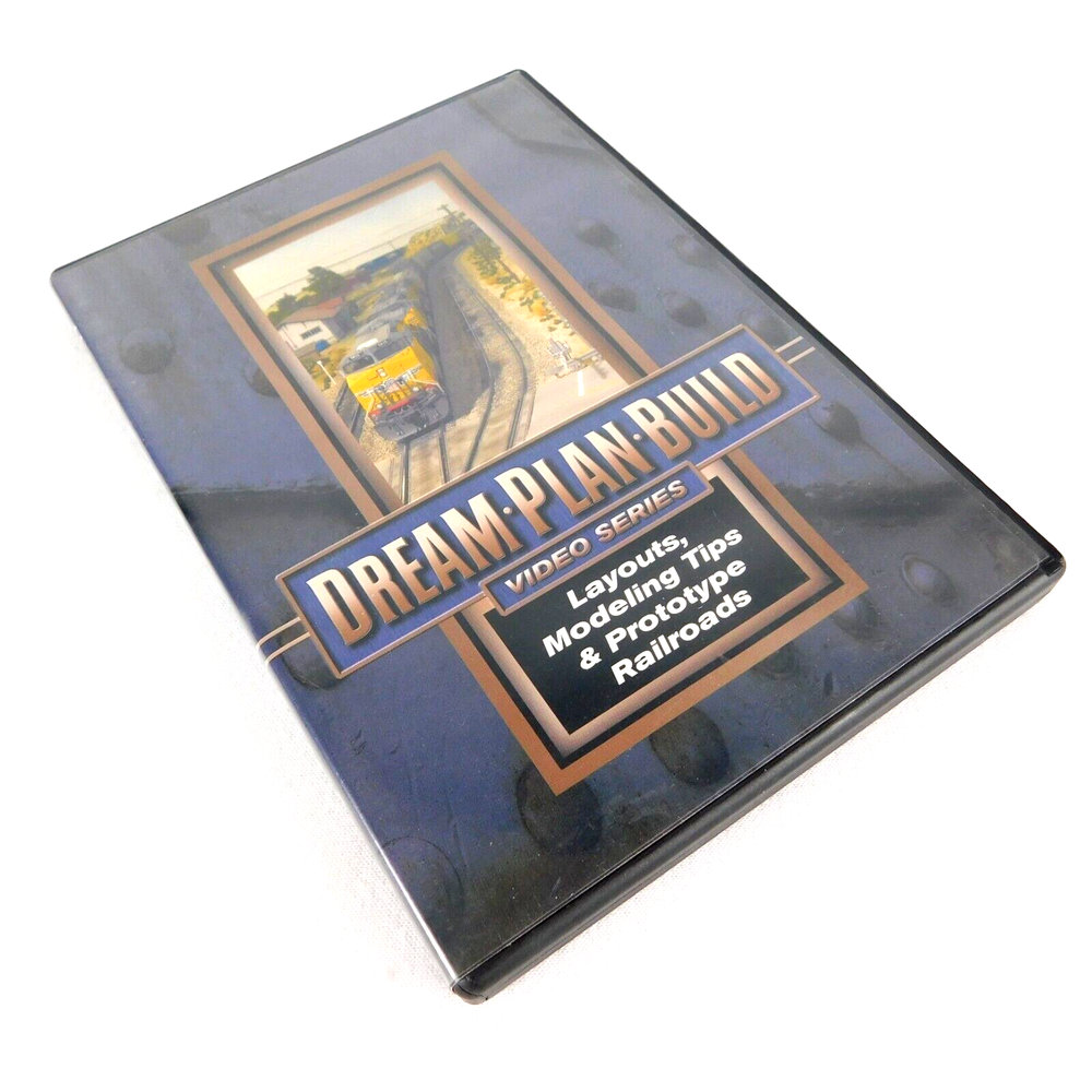 Dream Plan Build Layouts Modeling Tip & Prototype Railroads DVD Model Trains