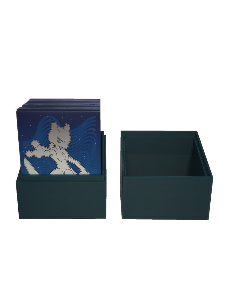TCG Deck Box 100 Card Capacity - Green
