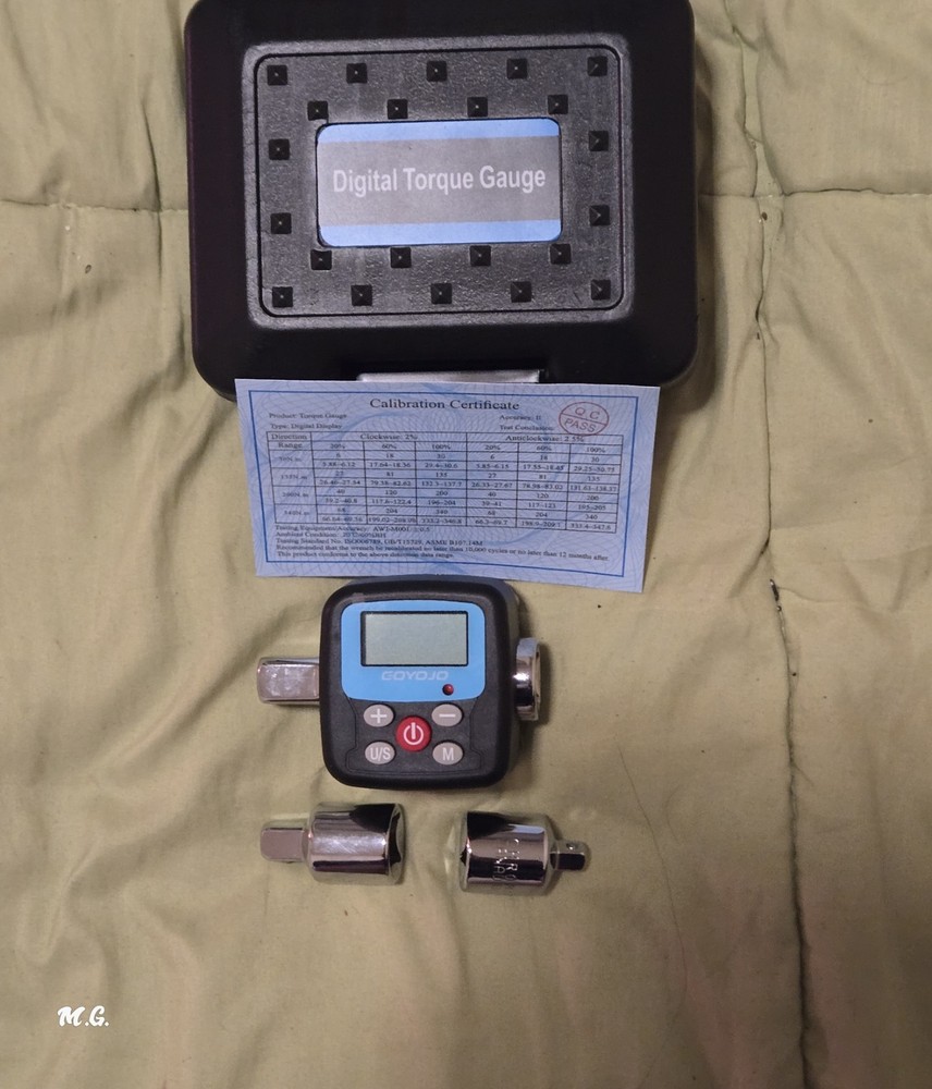 3/4" Digital Torque Adapter . Torque Meter Tester Convert