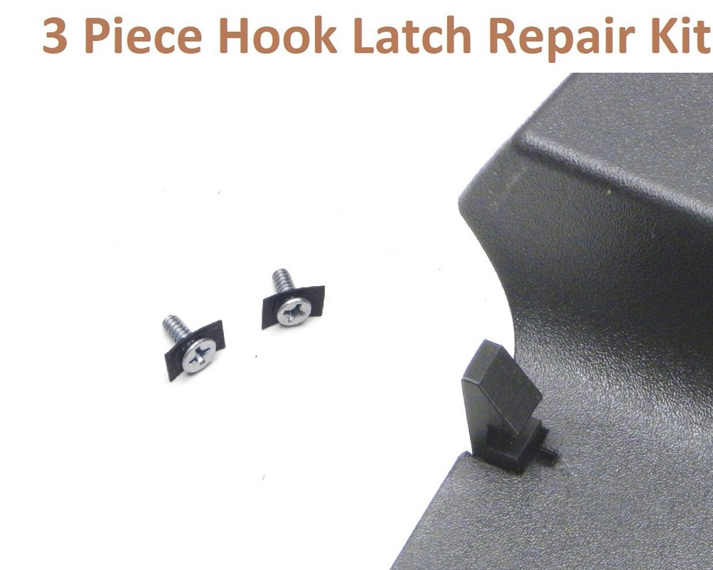 Front Center Console Lid Door Replacement Latch Hook Kit for 10-16 Cadillac SRX