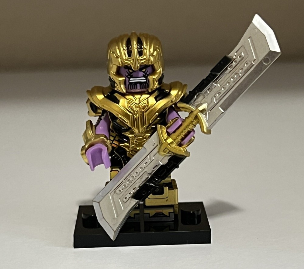 Marvel Thanos Lego Like Mini-Figure