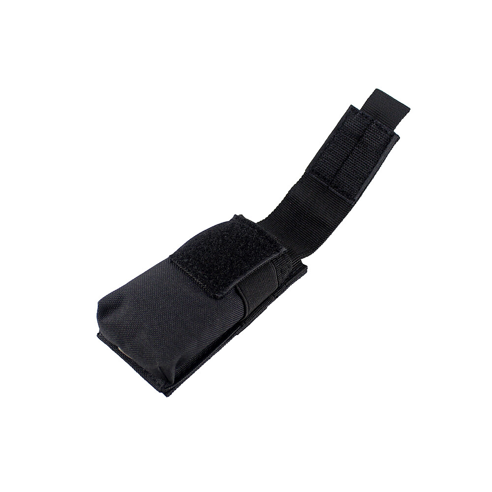 Molle Flashlight Holster Holder Utility Single Mag Pouch Tactical Torch Holder