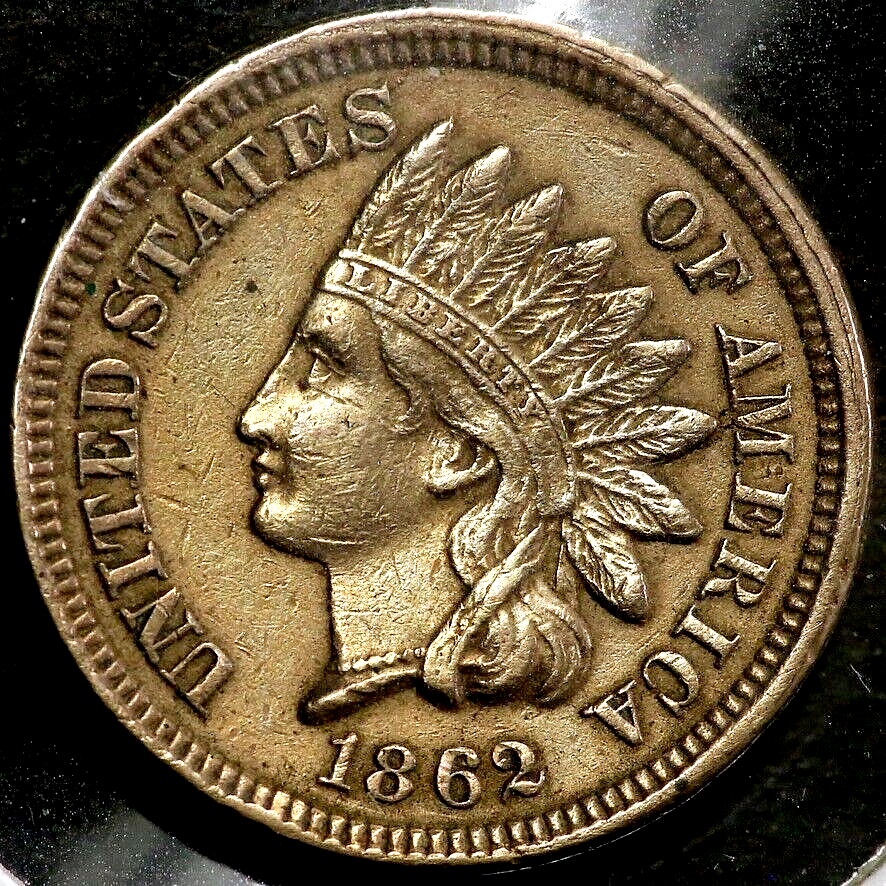 1862 Indian Head One Cent RC438
