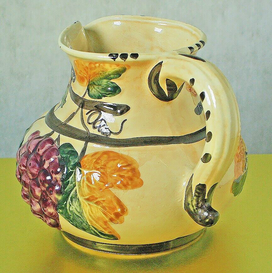 IL FALCO Hand-Painted Ceramic Pitcher