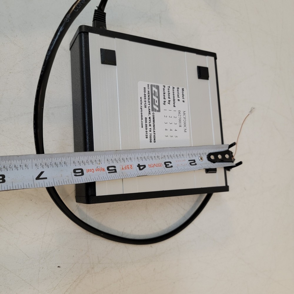 CPI MCP200M Radio communication Tone Termination Panel RX TX