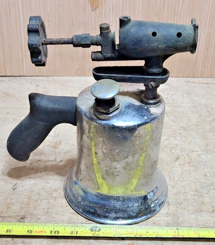 Vintage 240.1 Chrome Blowtorch