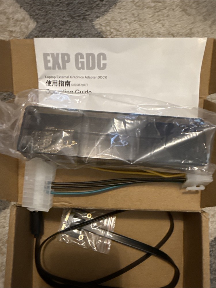 EXP GDC Laptop External Graphics Adapter Dock PCI-E