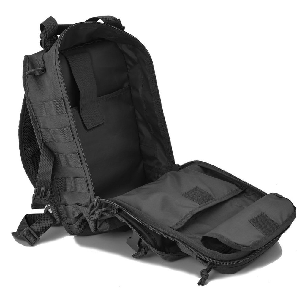 Tactical Sling Bag Pack Black