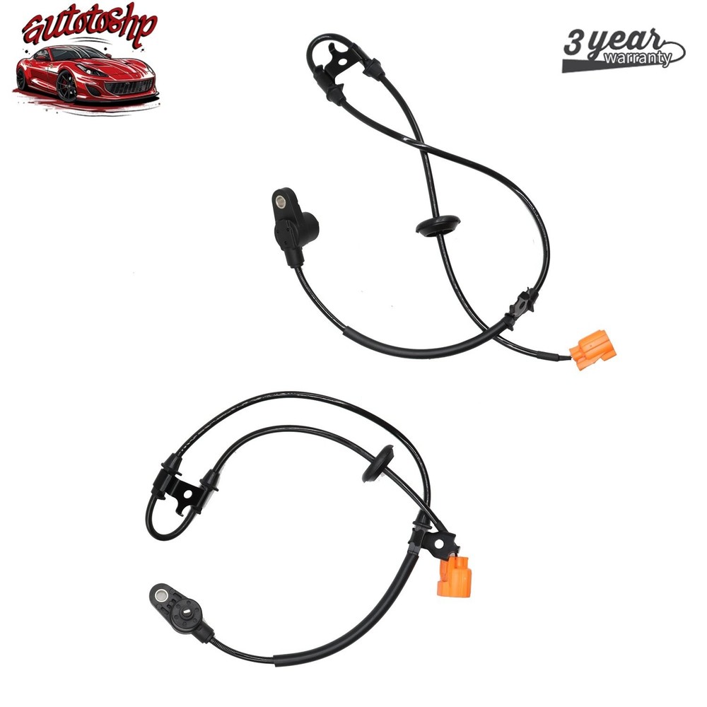 For 2003-2008 Honda Pilot Blade Type with Harness Front ABS Speed Sensor Set NEW