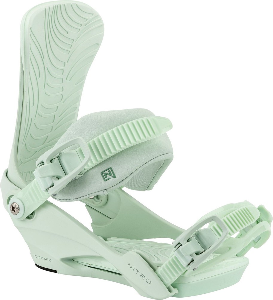Nitro Cosmic Women's Snowboard Bindings, Mint, Small/Medium MY26