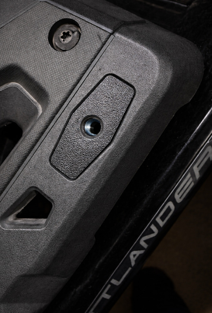 Can-am LINQ style - Flush Mount Cargo Box - Accessory Adapter KIT (2x)