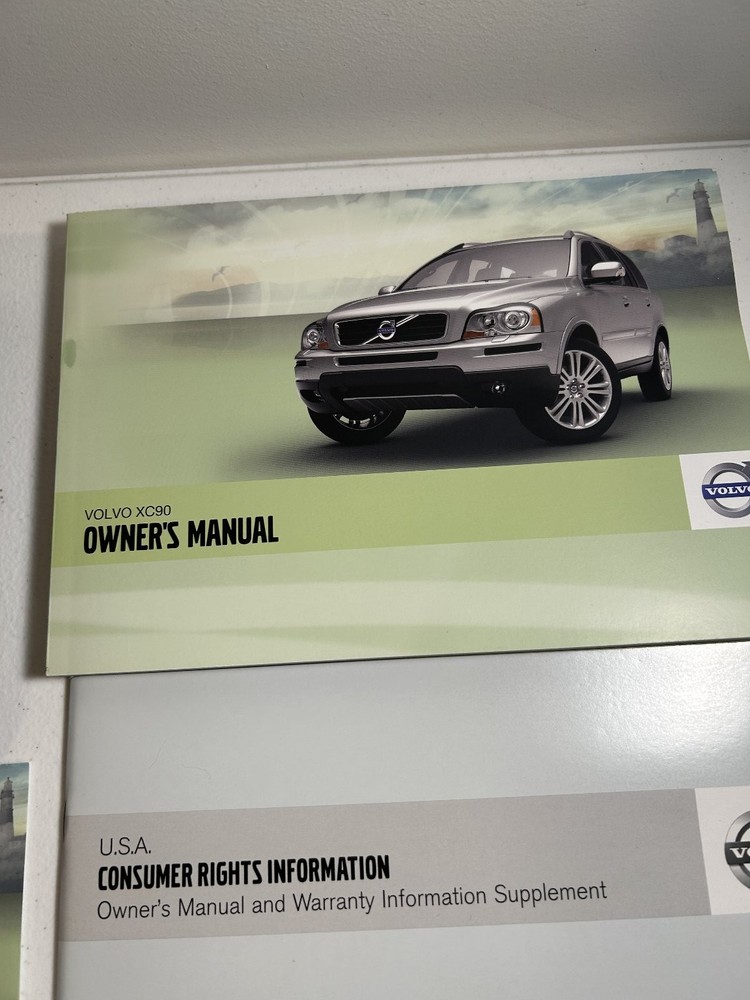 2012 Volvo XC90 Owner's Manual Set