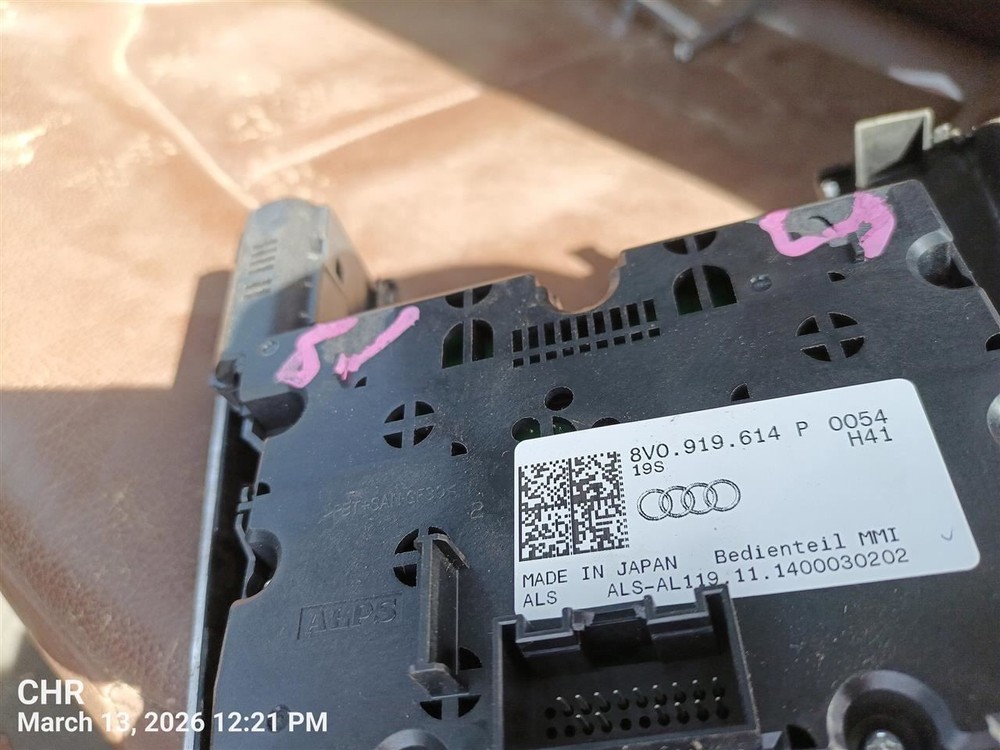 CONTROL PANEL OEM 15-18 A3 AUDI 1YR WRNTY