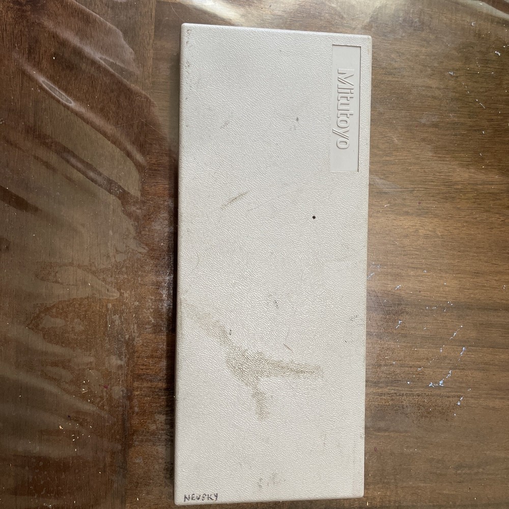 Mitutoyo M.N.84 8 inch offset dial caliper