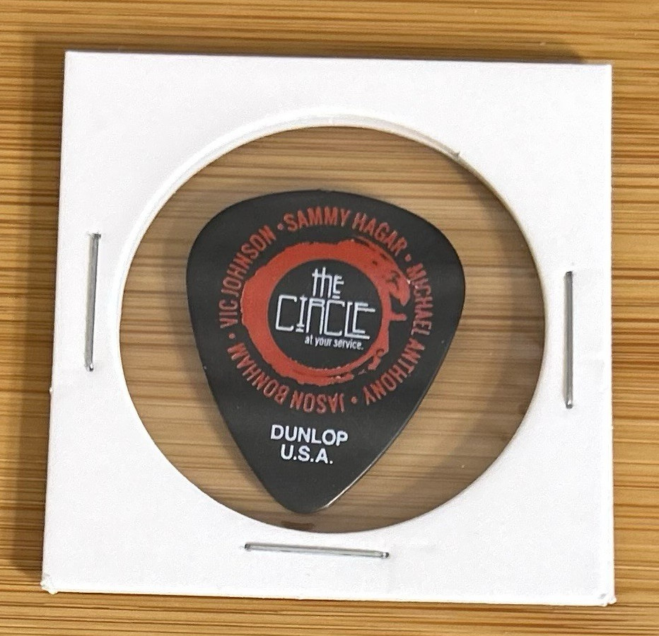 The Circle - Michael Anthony Tour Guitar Pick