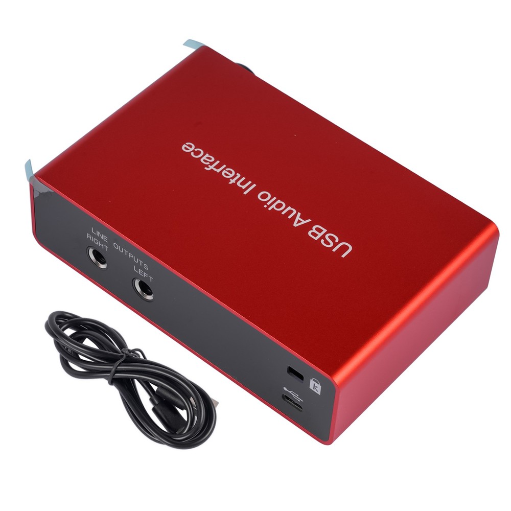 3rd Gen USB Audio Interface High-Fidelity Studio Quality Recording Zero-Latency