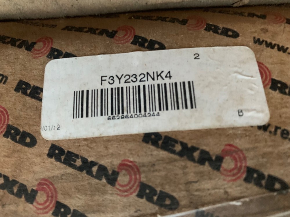link-belt bearing 2” bore 4 bolt pillow block. 