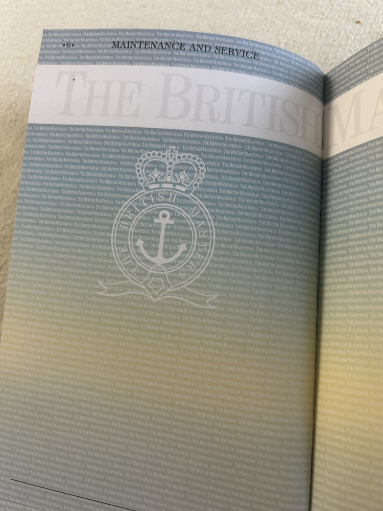 Graham Watch Original Certificate for Swordfish